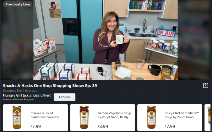 Cos'è il video live di Amazon? Come usarlo per il tuo brand 2 amazon live video