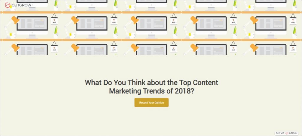 principais perguntas sobre tendências de marketing de conteúdo