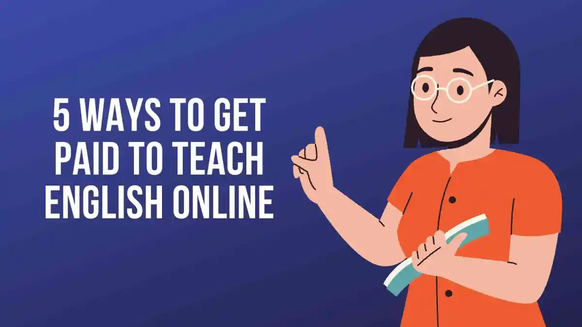 Soyez payé pour enseigner l'anglais en ligne
