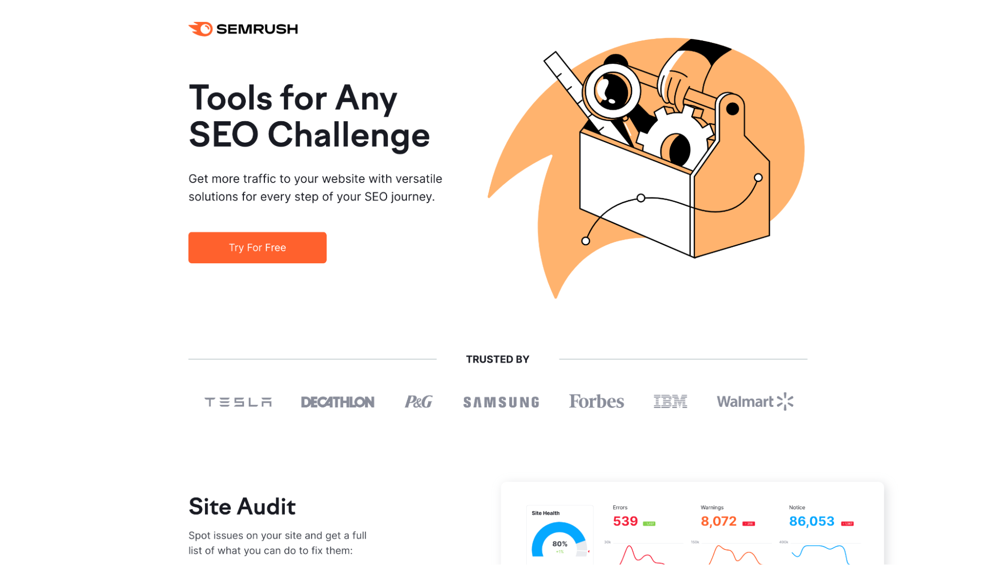 SEMRUSH 免費試用