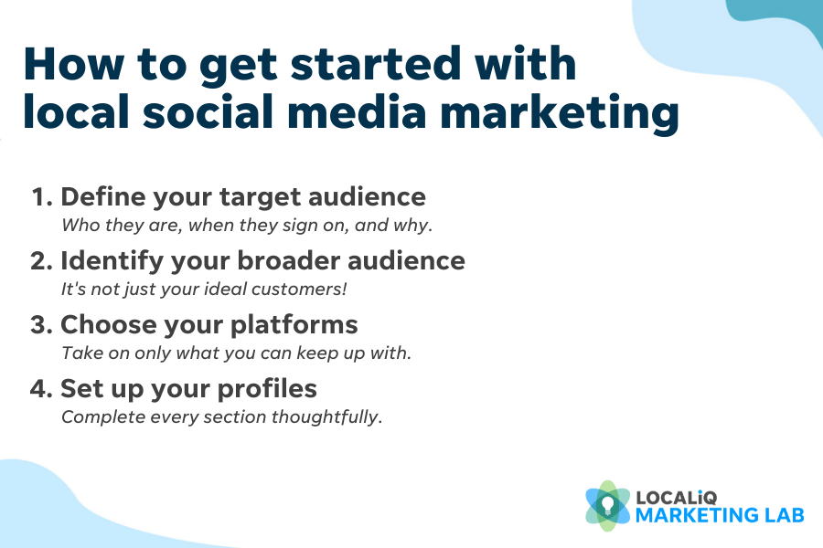 pasos para un plan local de marketing en redes sociales