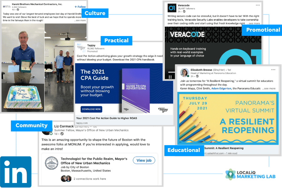 Marketing local en redes sociales: ideas para publicaciones en Linkedin