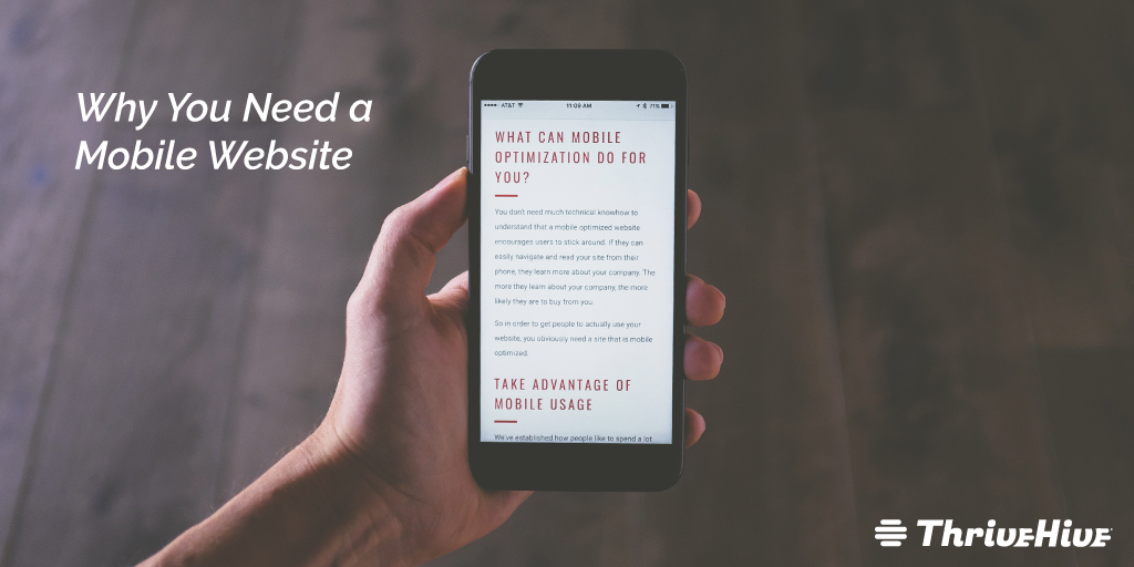 Warum Sie eine mobile Website brauchen