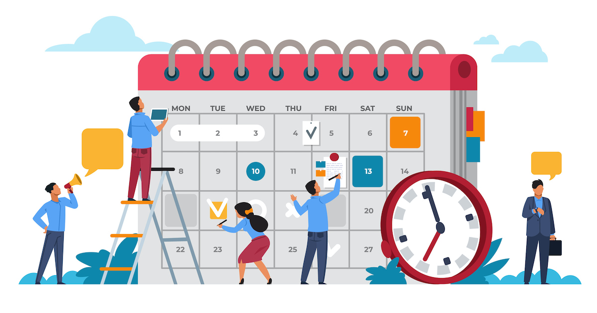 Recherche de mots-clés pour le calendrier du blog