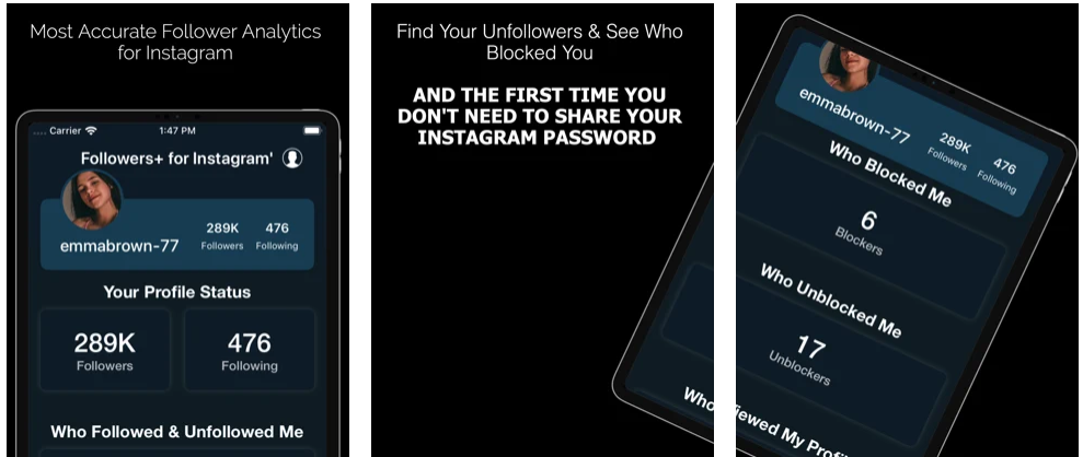المتابعون + لتطبيق Instagram