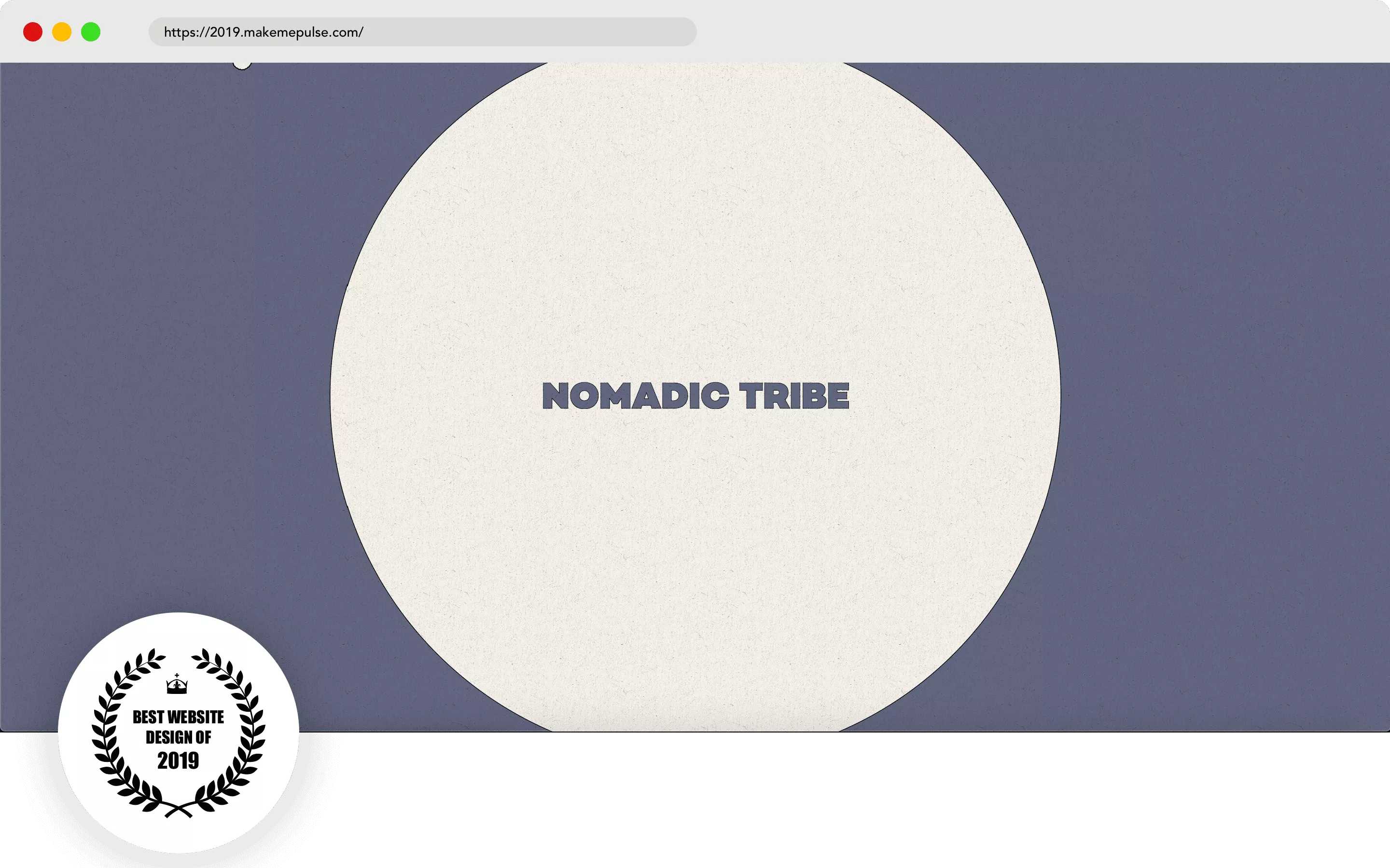 Progettazione di siti Web di tribù nomadi