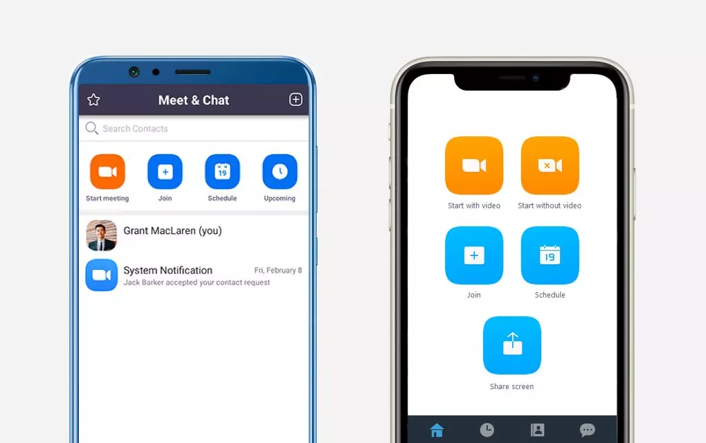 Мобильное приложение Zoom
