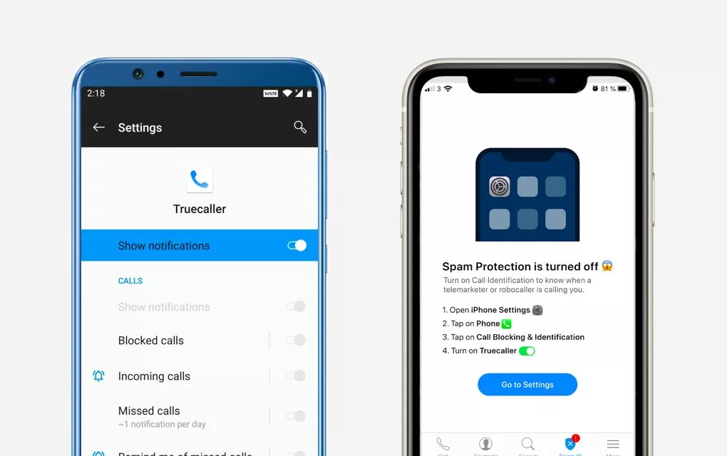 Мобильное приложение Truecaller
