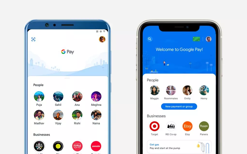 Мобильное приложение Google Pay