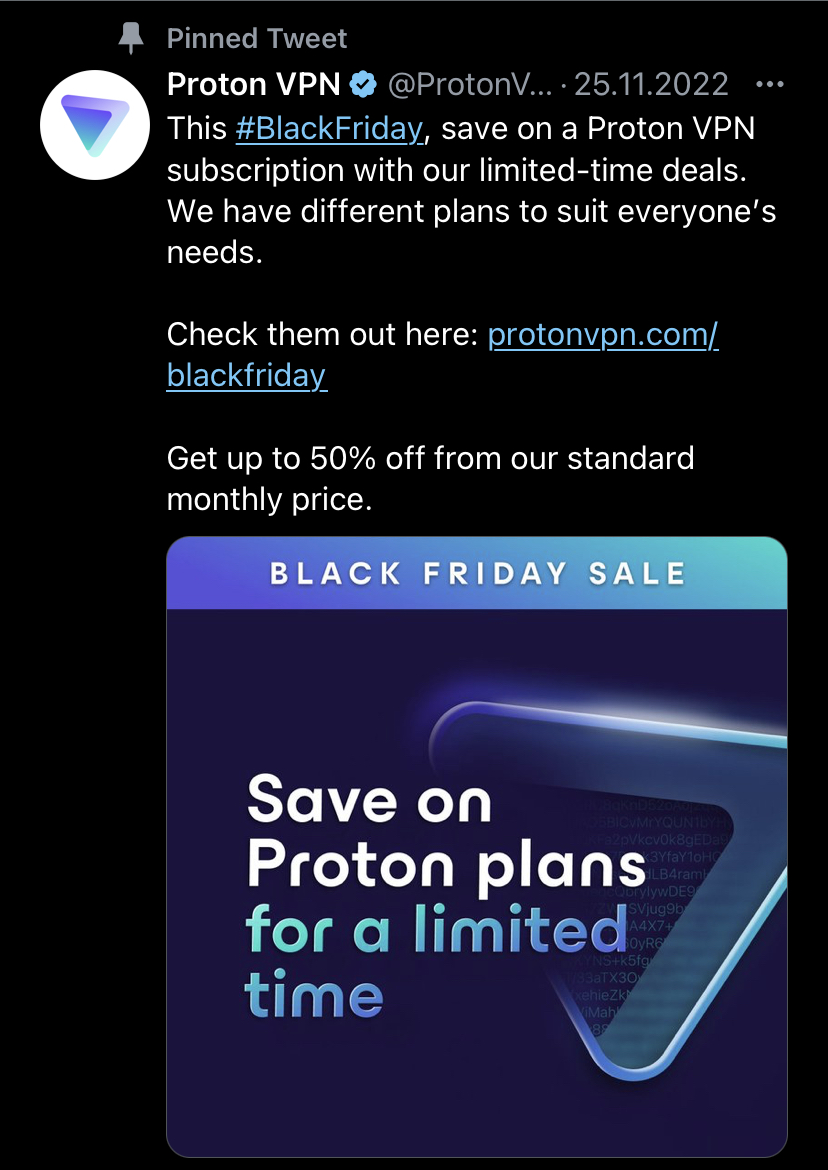 pemasaran media sosial proton vpn