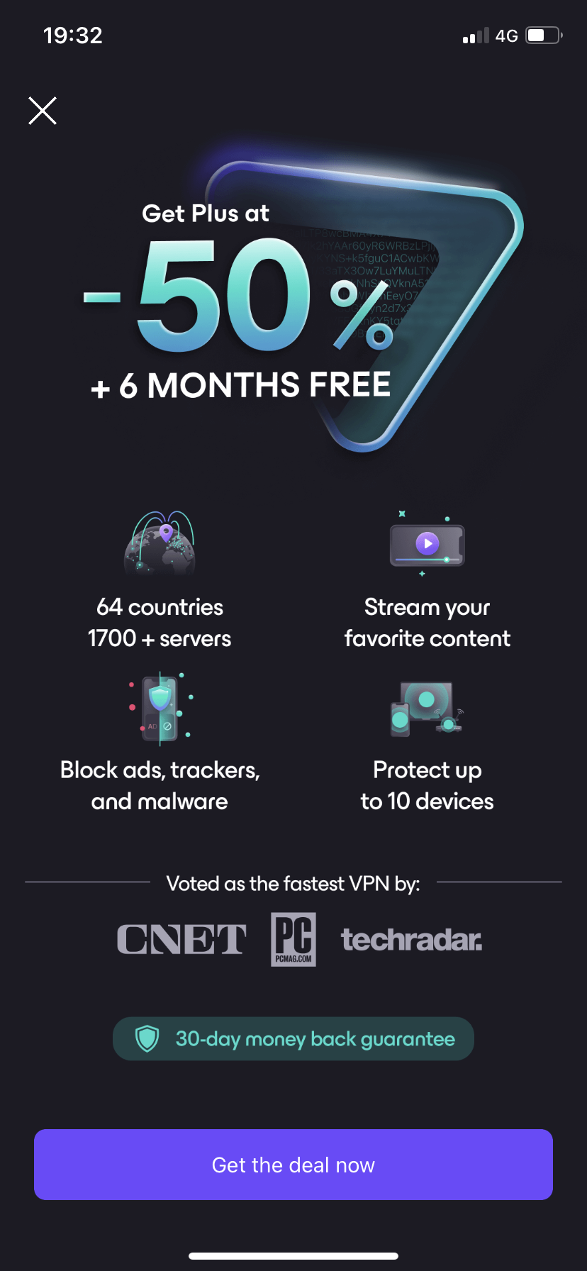 Proton VPN im App-Marketing