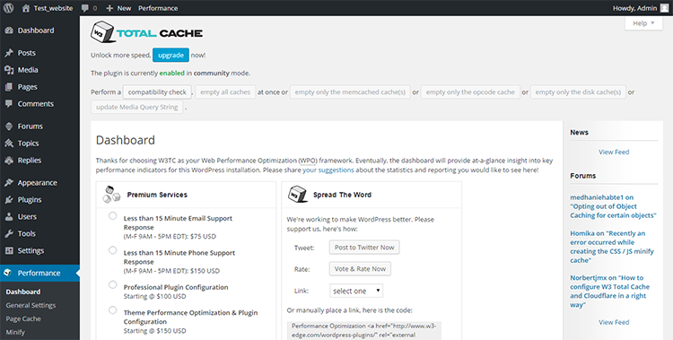 W3-总缓存截图 W3-Total-Cache-Screenshot