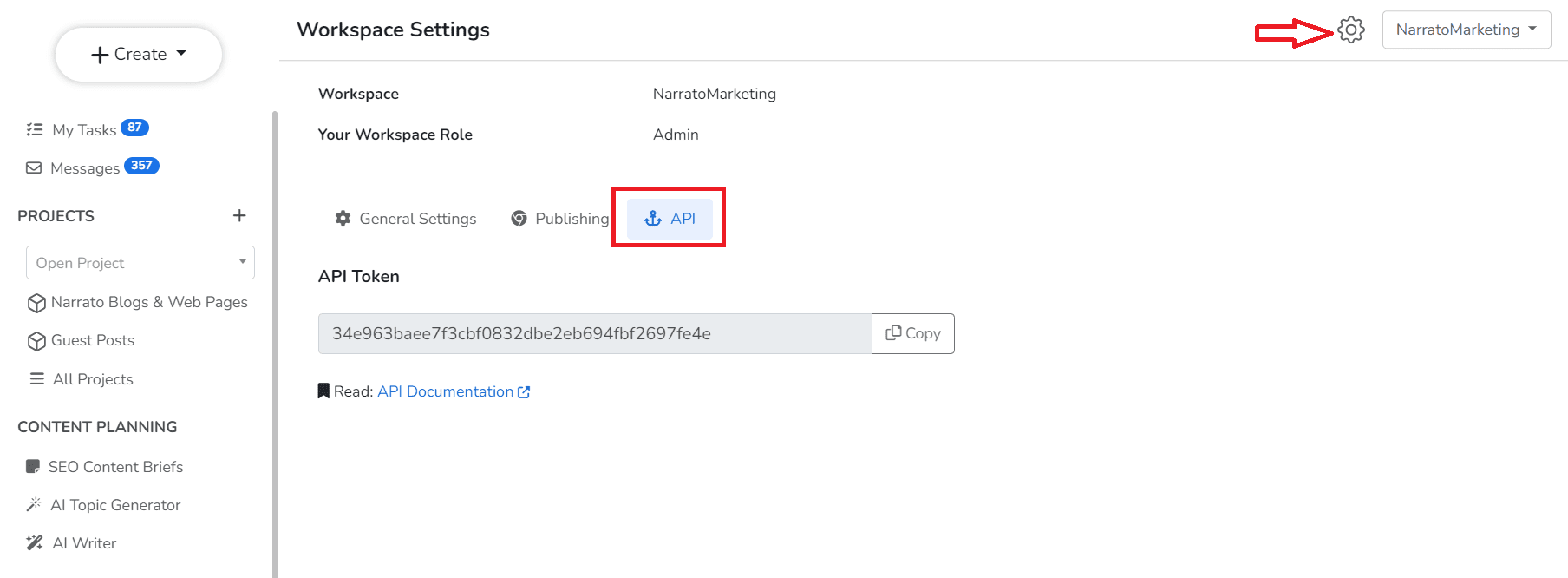 Narrato API - コンテンツ公開の自動化