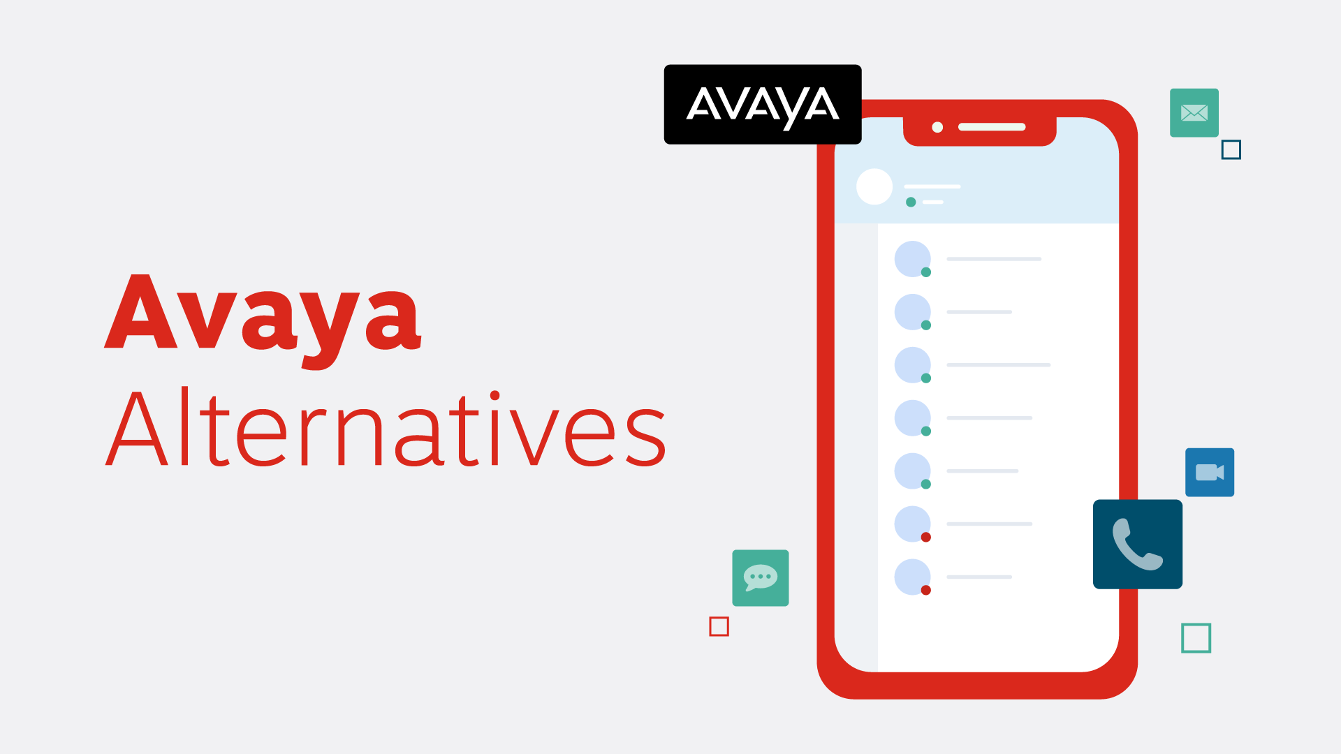 ทางเลือกของ Avaya และคู่แข่ง