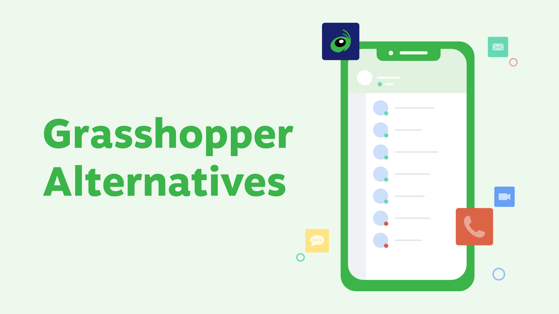 Grasshopper 的替代品和競爭對手