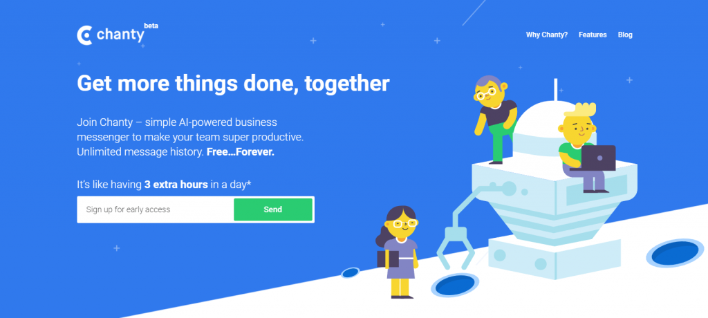 онлайн-инструменты для совместной работы Chanty