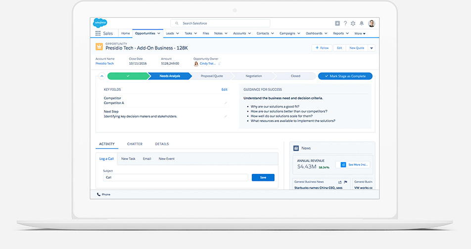 программное обеспечение для маркетинговых агентств Salesforce