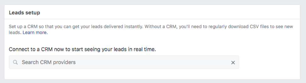 spersonalizowane wideo Facebook connect CRM