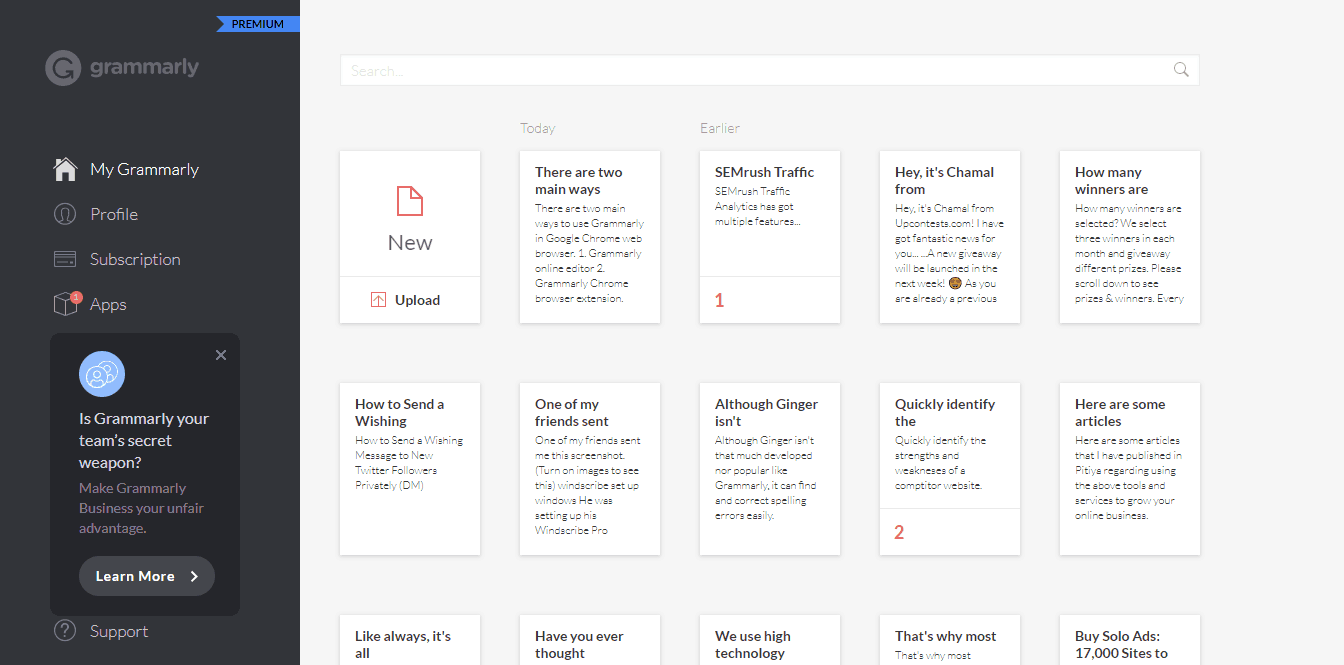 grammarly-account