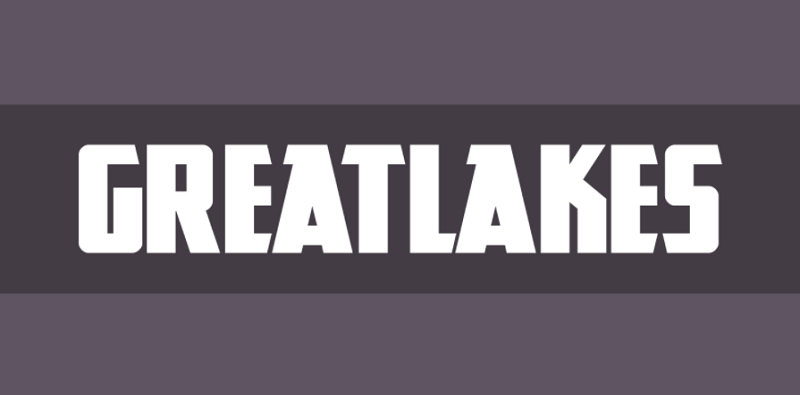ฟอนต์บล็อก GreatLakes