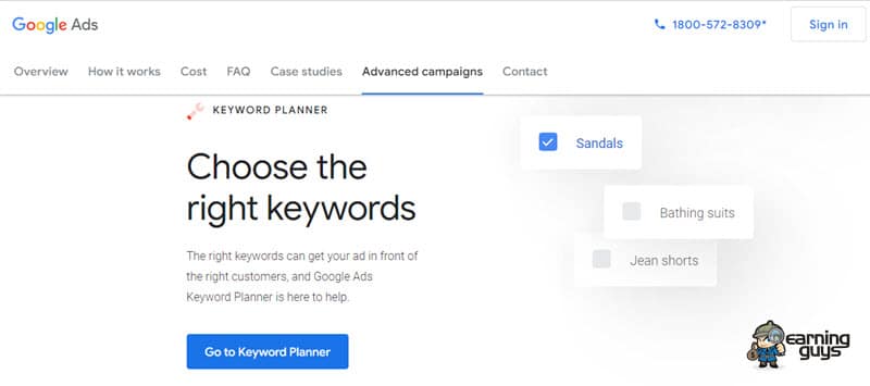Perencana Kata Kunci Google