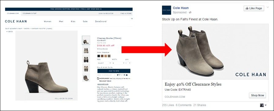 remarketing per l'abbandono del carrello