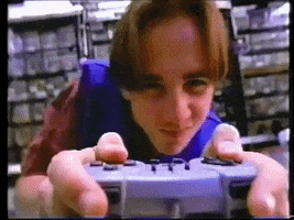 GIF de videogame dos anos 90