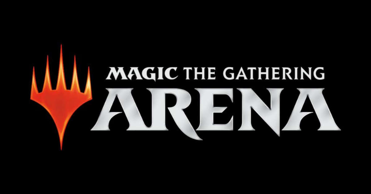 logotipo de esports da arena de reunião mágica