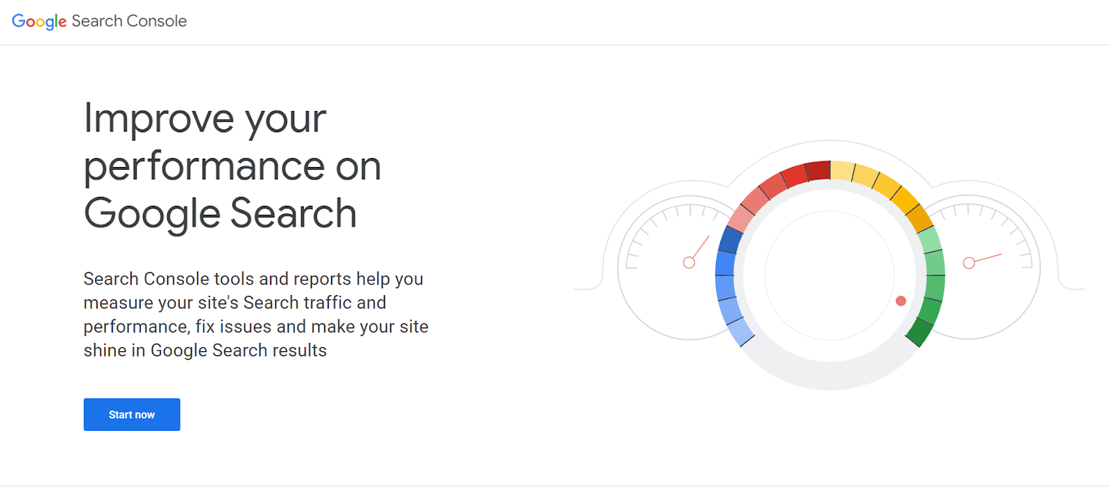 Google Search Console SEO工具主页截图