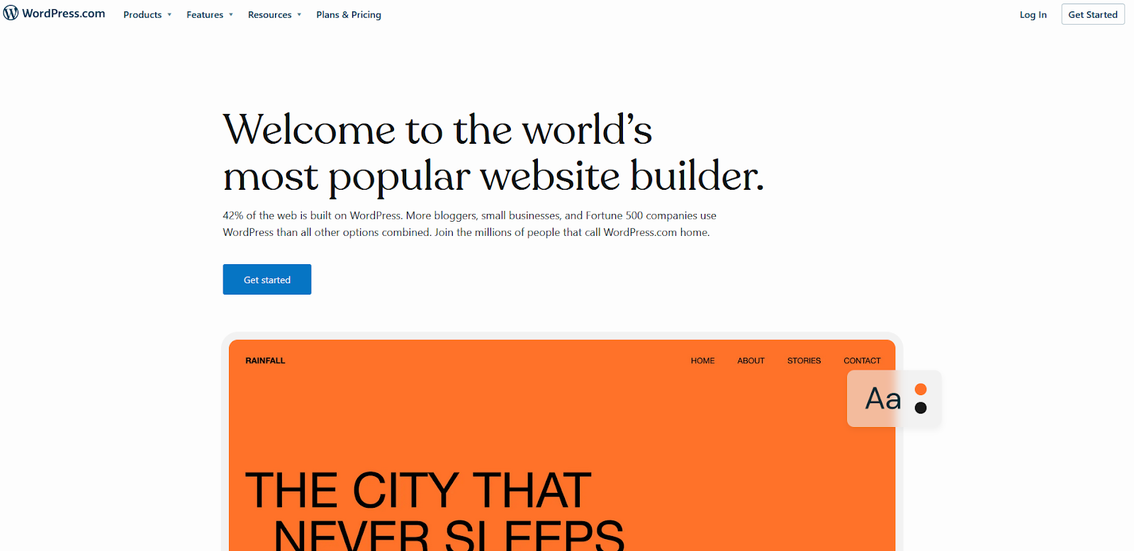 Captura de pantalla de la herramienta de marketing de contenido de WordPress