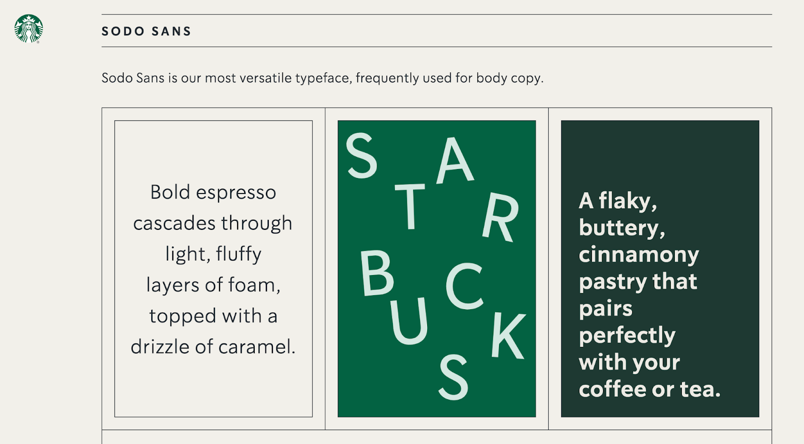 Markenrichtlinien von Starbucks