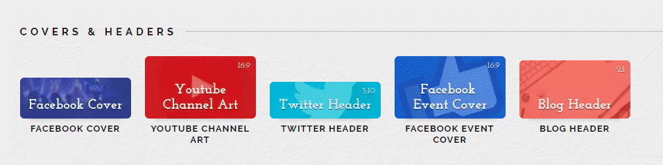 covers-headers-templates