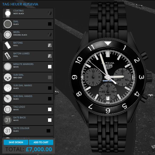 Bamford Watch Department recomandare de produse personalizate