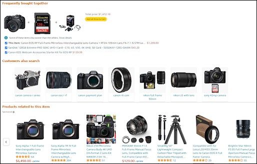 exemplu de vânzare încrucișată și upsell