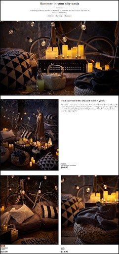 Exemplu de recomandare IKEA