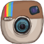 ícone de mídia social do instagram