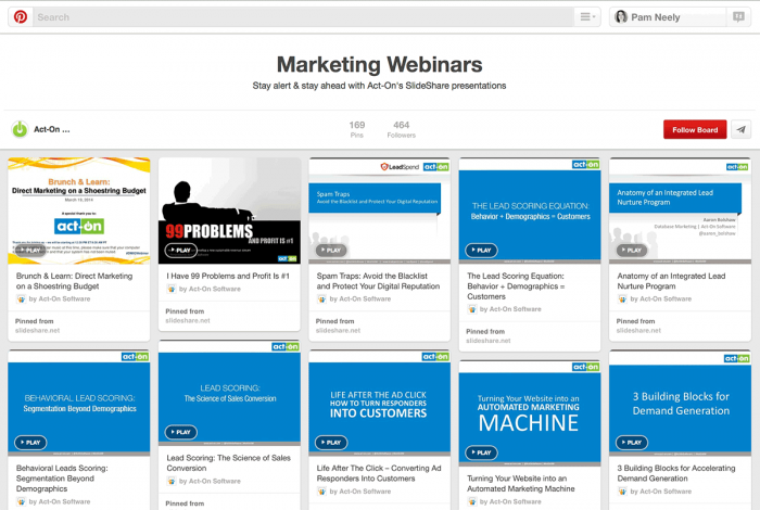ActOnSlideSharesDanWebinar