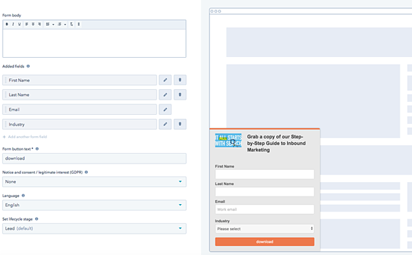 HubSpot_exit_Intent_software
