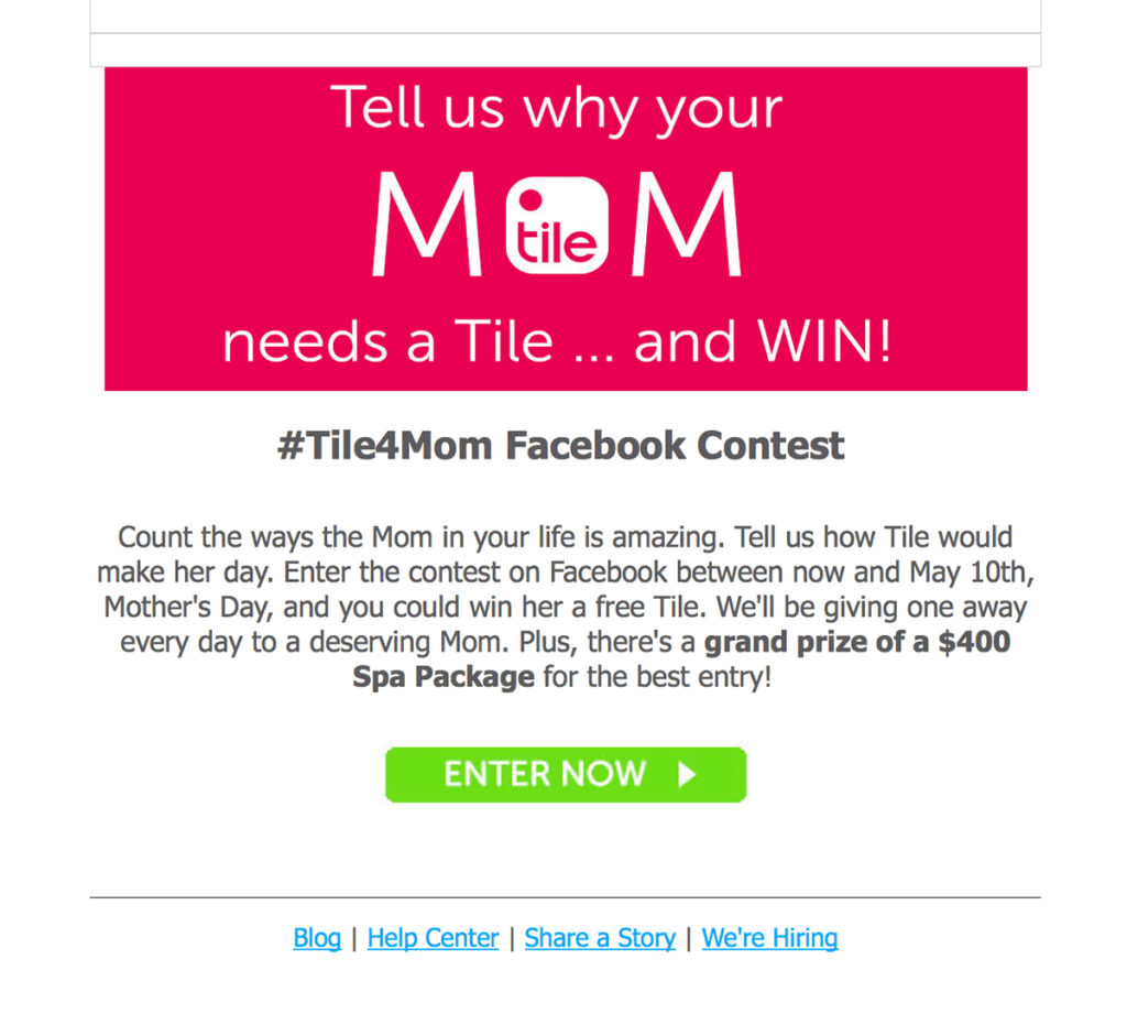 concours facebook par mail