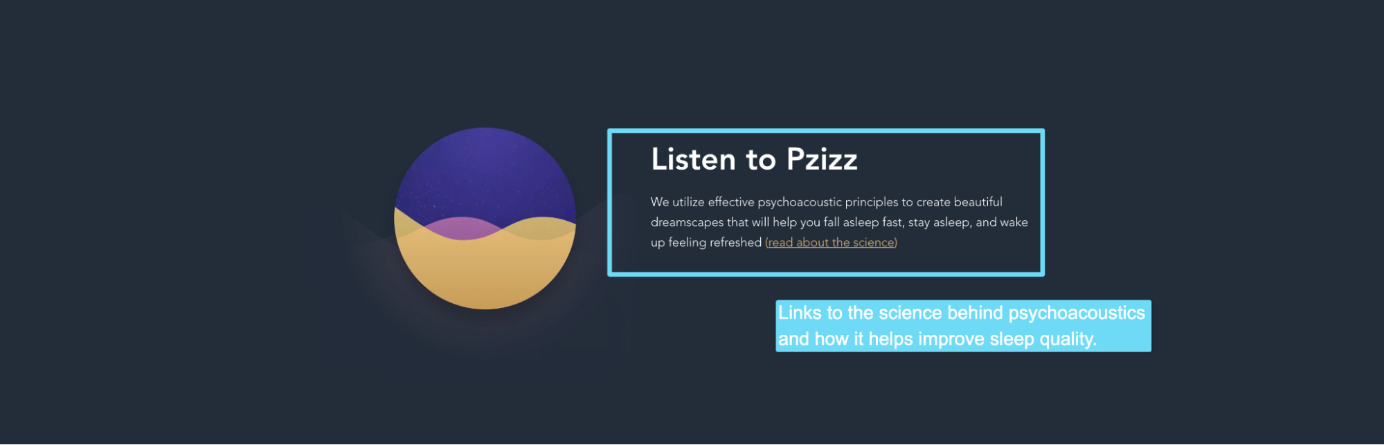 Pzizz 과학 기반 주장