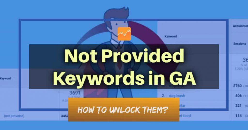 제공되지 않은 키워드 Google Analytics