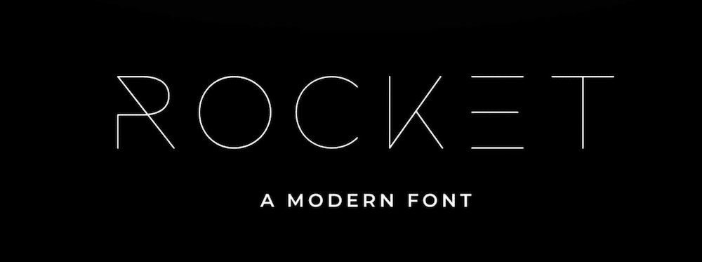 Font Rocket Wildness.