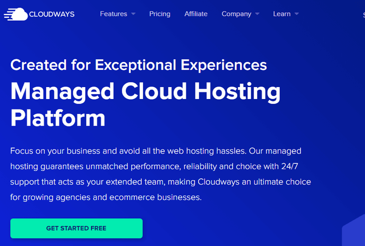Alojamiento en la nube Cloudways Hosting