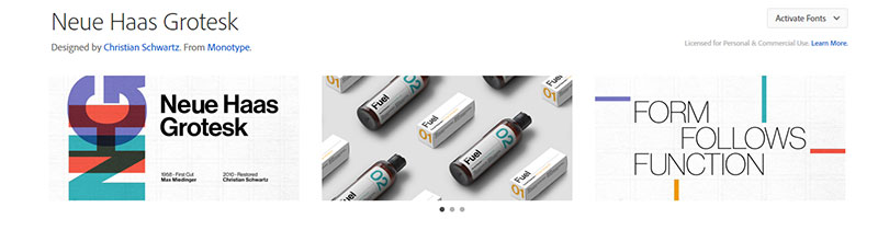 Adobe 字体示例