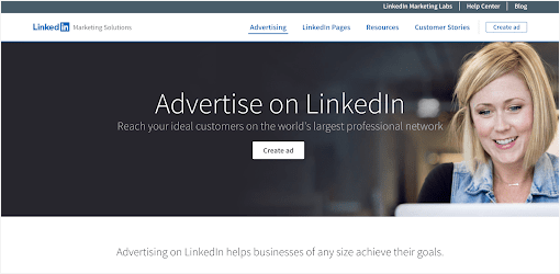 reclame LinkedIn