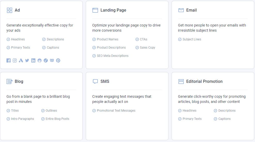 anyword-ai-copywriting-forms