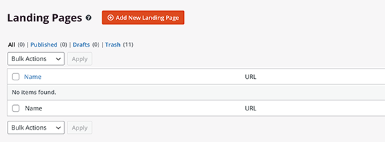 add-a-new-landing-page-WordPress - RafflePress add a new landing page