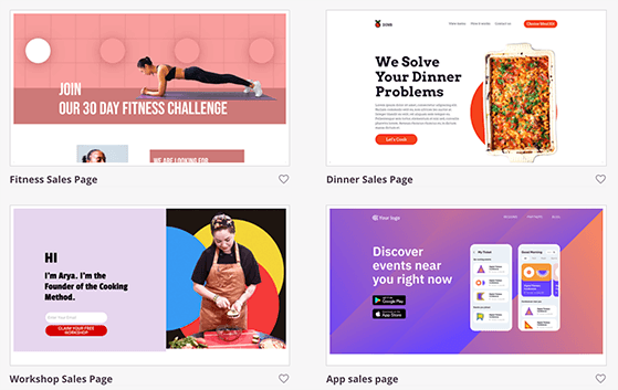 seedprod-landing-page- templates - RafflePress SeedProd landing page templates