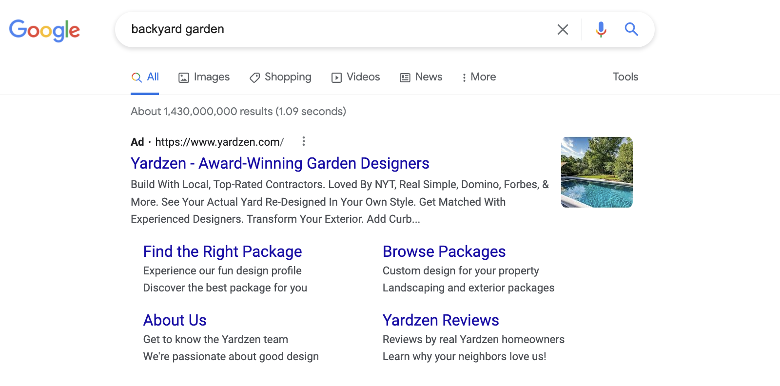 Google Yardzen