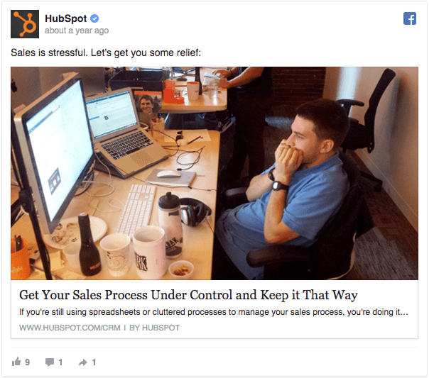 Hubspot identificando el problema